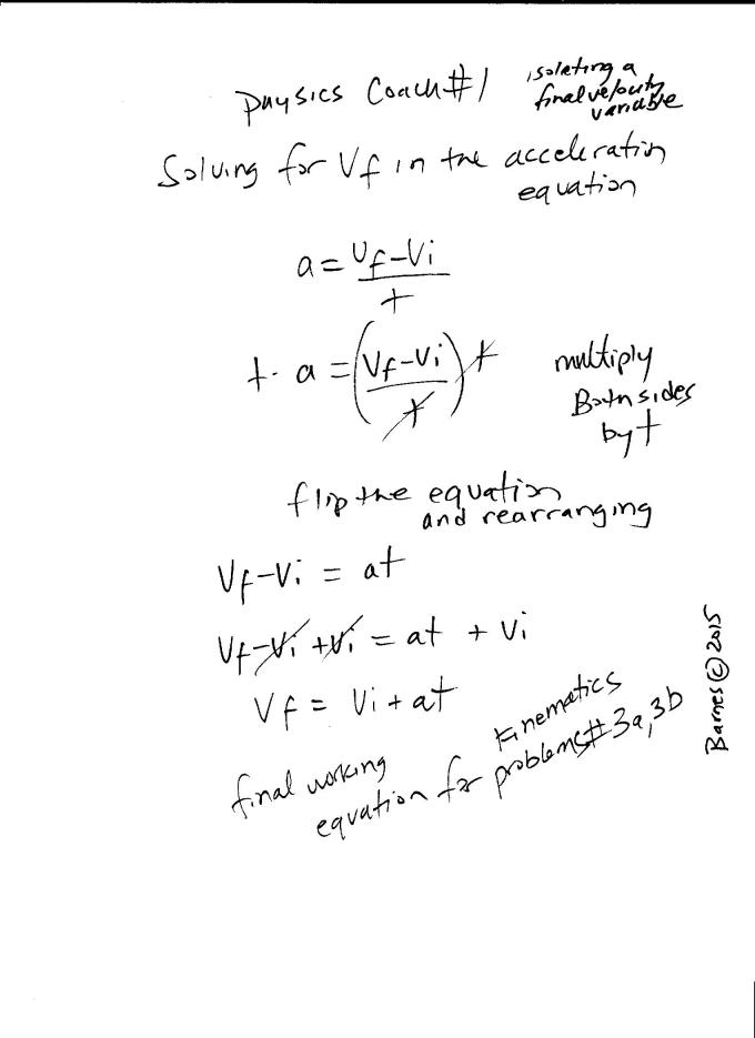 kinematics physics coach number 1 001