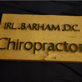 Irl Barham, D.C plaque